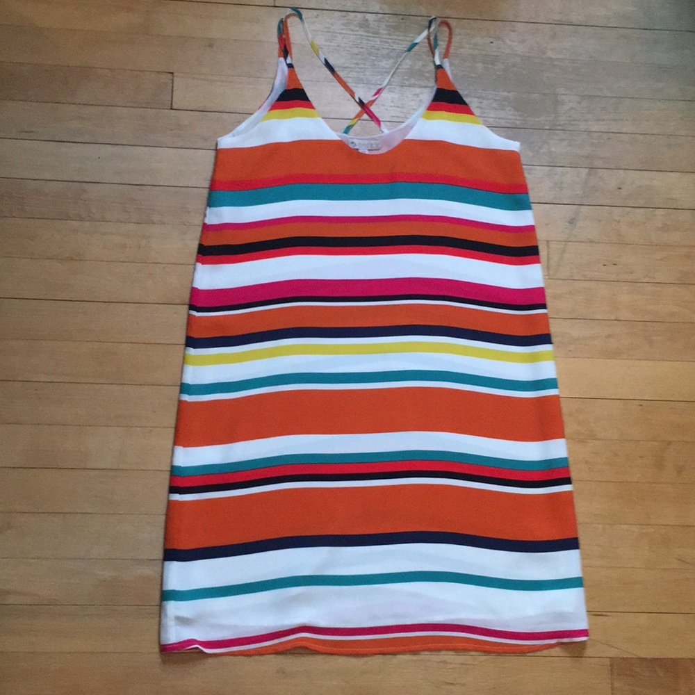 Flowy striped sun dress